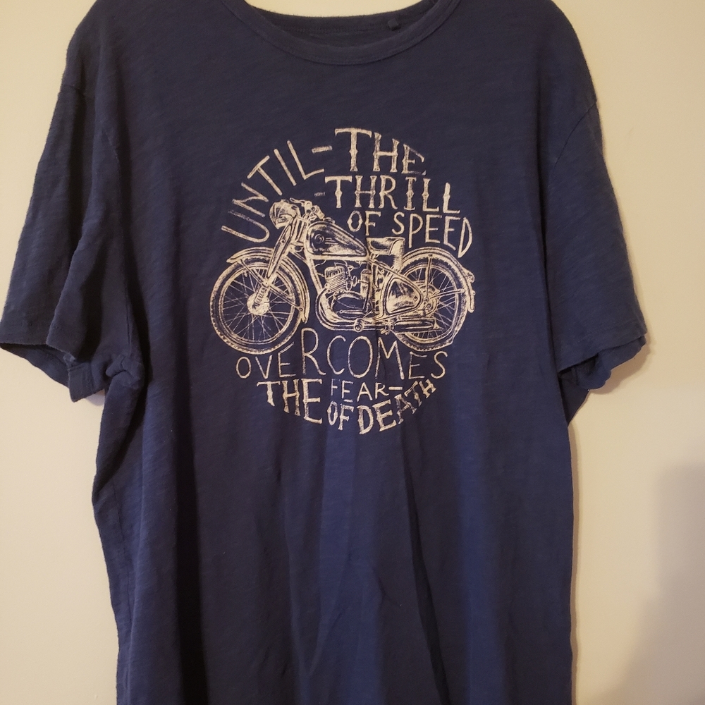 Lucky brand motorcycle t shirt